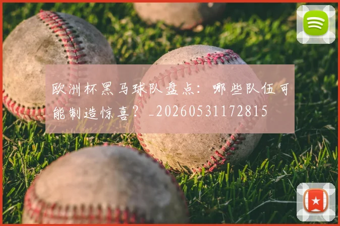 欧洲杯黑马球队盘点：哪些队伍可能制造惊喜？_20260531172815